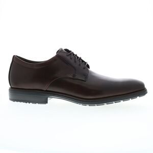 Rockport Mens Total Motion Amalfi Plain Toe Brown Shoes (NWT)